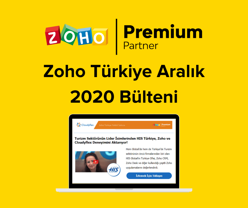 Zoho Türkiye Aralık 2020 Bülteni